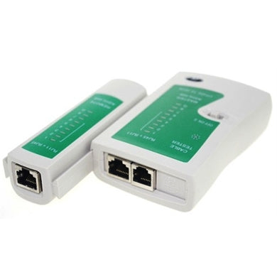 PROBADOR DE CABLES DE RED RJ45 CAT5 - 5e, 6 / UTP, Y RJ11, RJ12, LAN, BROBOTIX 567357 PROBADOR DE CABLES DE RED RJ45 CAT5 - 5e, 6 / UTP, Y RJ11, RJ12, LAN, BROBOTIX 567357